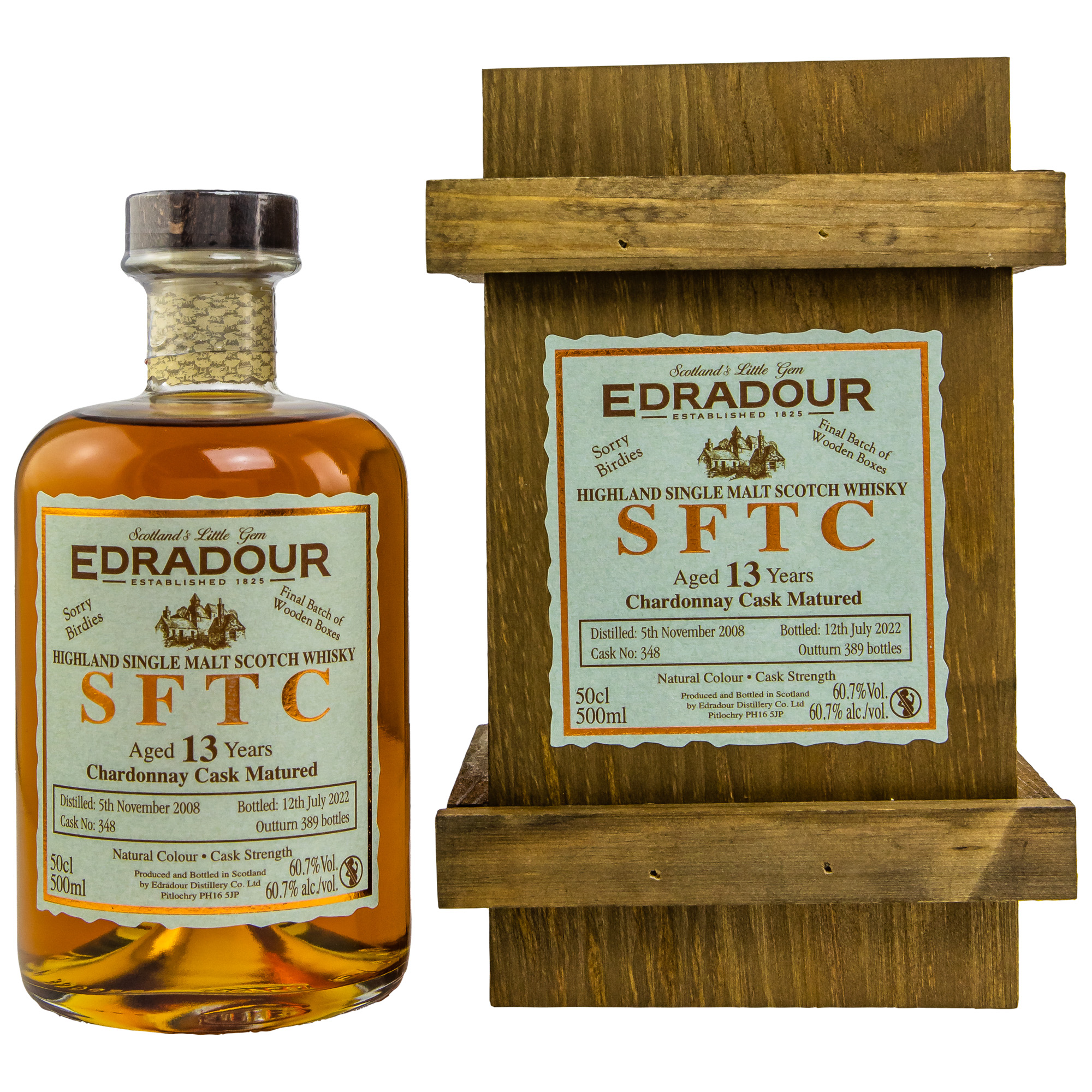 Edradour 2008/2022 13 y.o. SFTC Chardonnay Cask Matured