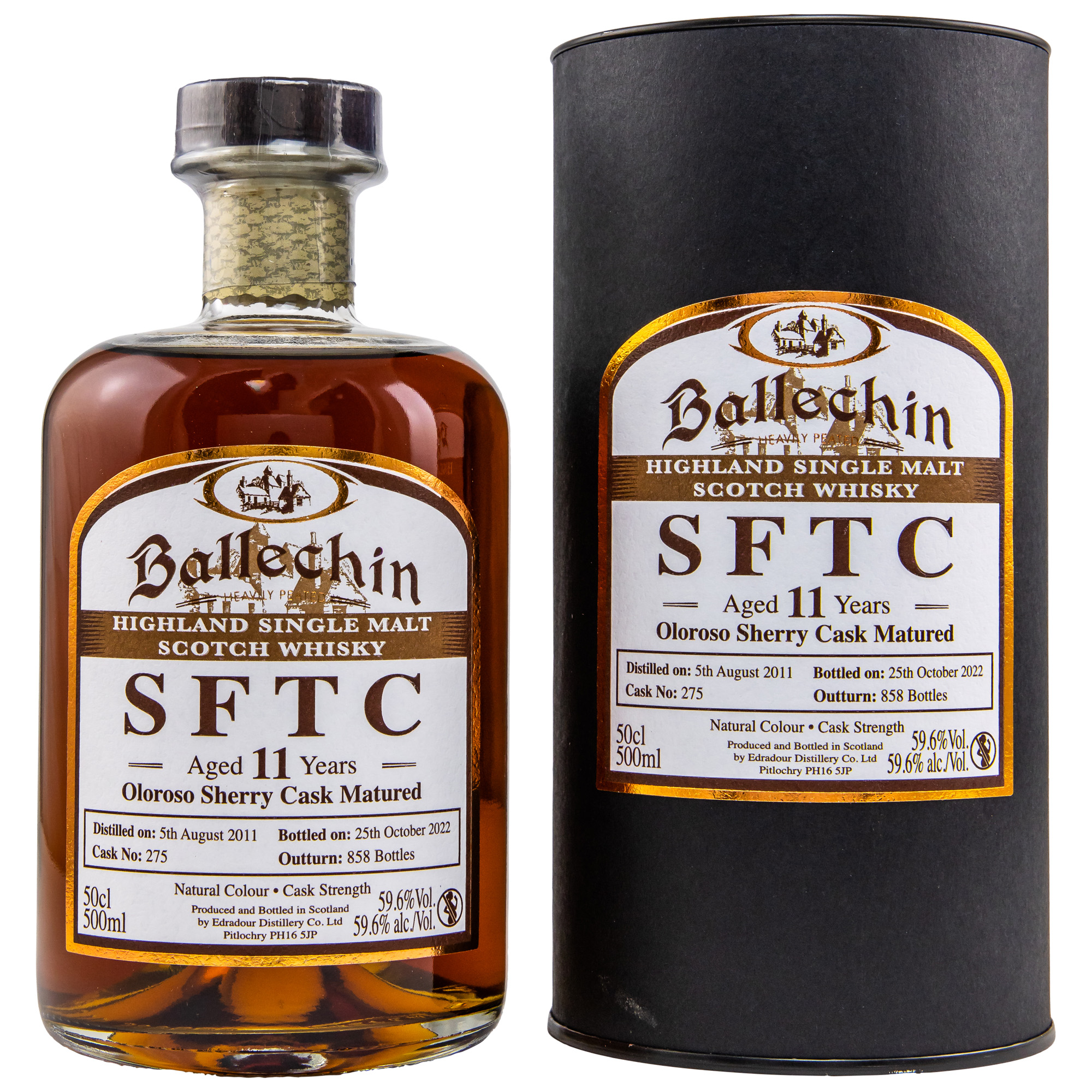 Ballechin Oloroso Sherry Cask Matured