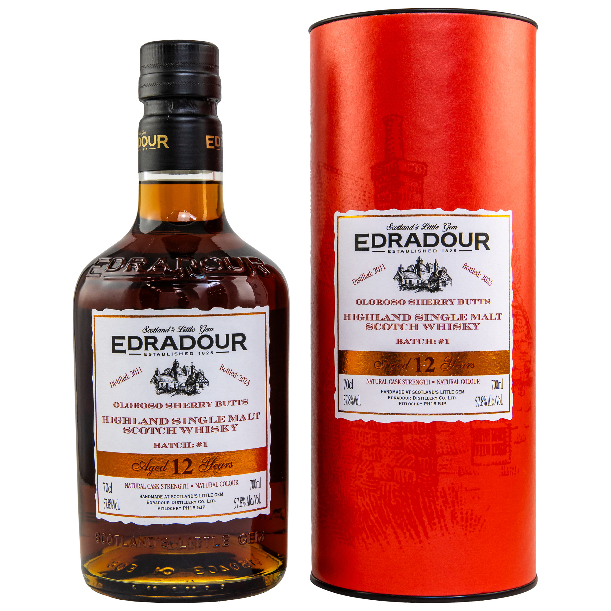 Edradour 12 y.o. Cask Strength Batch #1