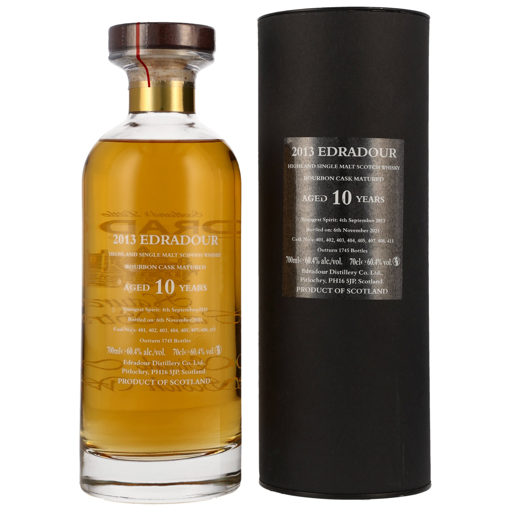 Cask Strength 10yo Bourbon Cask Matured 